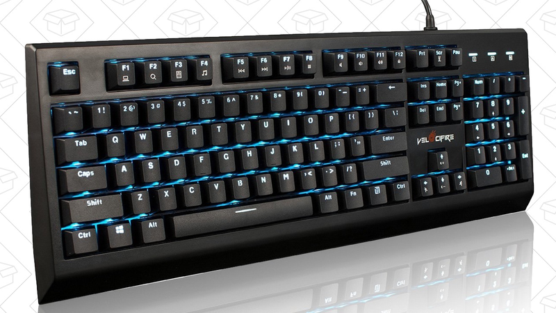 Velocifire VM01 Mechanical Gaming Keyboard, $36 with code VETSSSRK